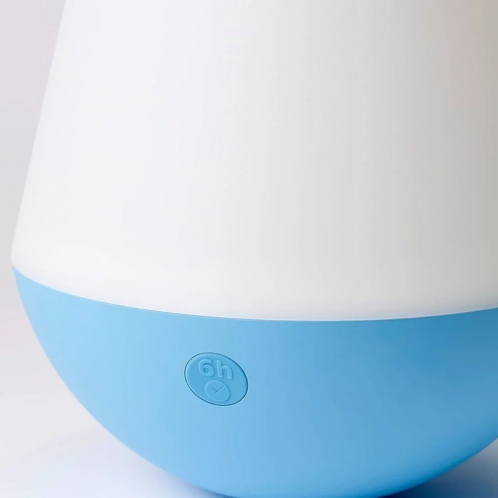 IKEA SOMMARLANKE Led Decorative Table Lamp White Blue Battery 8 1/4
